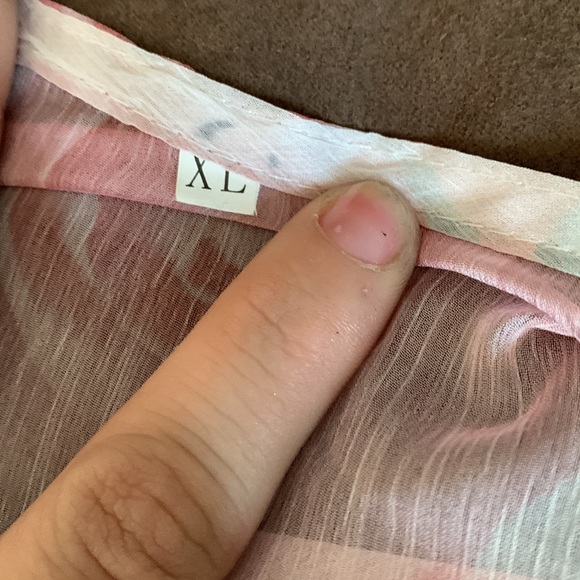 No brand but cute transparent blouse - Picture 2 of 2